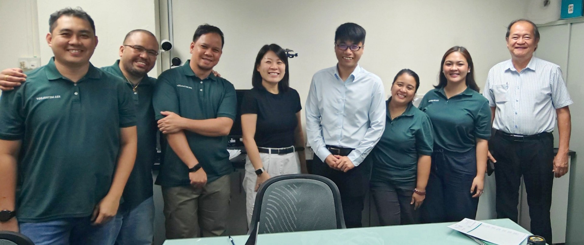 The KSA Metrology Pte Ltd team